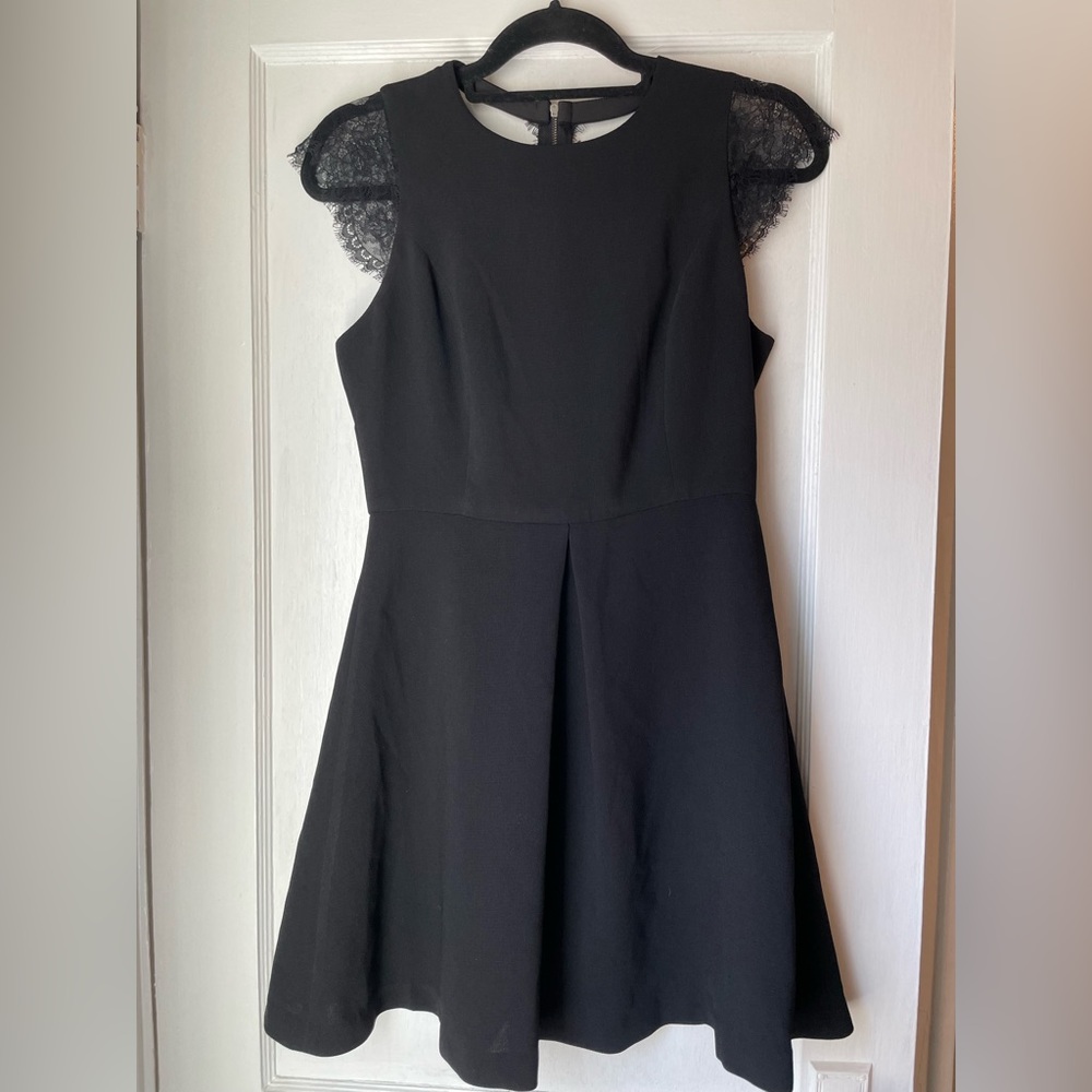 Black lace dress